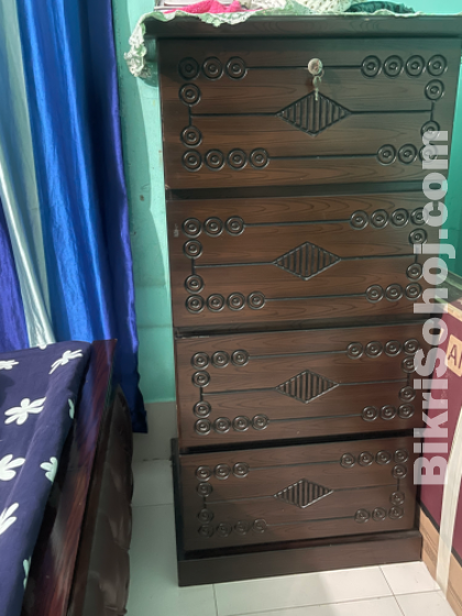 Malaysian wood almira, dressing-table